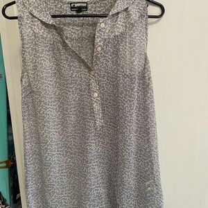 Floral Sleeveless Blouse